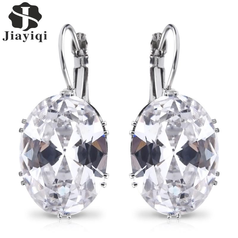 Jiayiqi New Arrival Top Quality Korean Style Cubic Zirconia Silver Color Fashion Earrings Jewelry For Women Party Christmas Gift
Jiayiqi New Arrival Top Quality Korean Style Cubic Zirconia Silver Color Fashion Earrings Jewelry For Women Party Christmas Gift