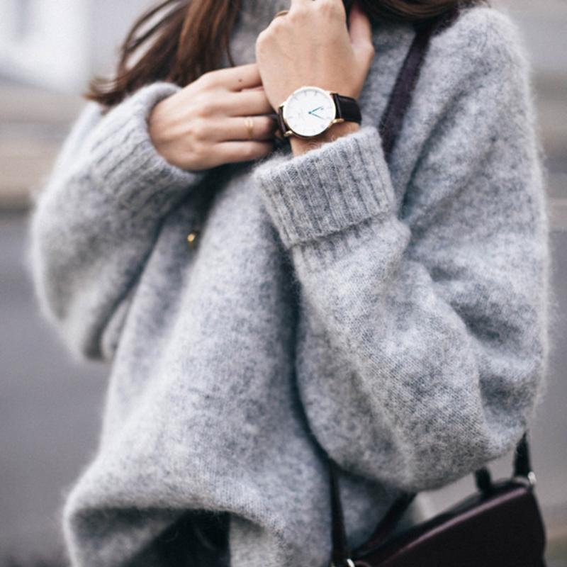 Wholesale 2020 Korean Style Girl Loose Pullover Sweater Autumn Women Knitted Sweater Pullovers Gray
Wholesale 2020 Korean Style Girl Loose Pullover Sweater Autumn Women Knitted Sweater Pullovers Gray