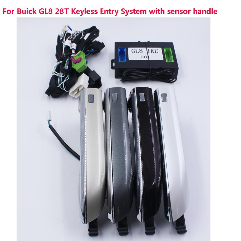 Remote Keyless GO System PKE Car Alarm Central Lock Kit With Window Roll Up Car Door Lock For GL8 28T
Remote Keyless GO System PKE Car Alarm Central Lock Kit With Window Roll Up Car Door Lock For GL8 28T