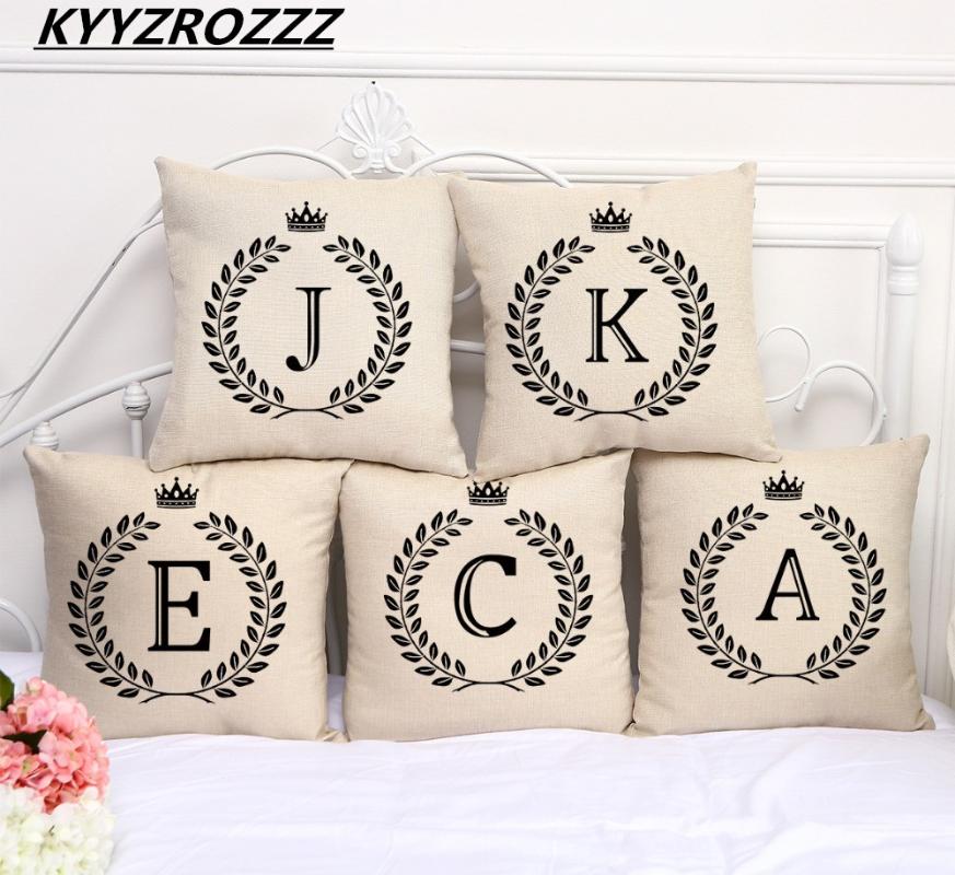 KYYZROZZZ A-Z English Letters Pillow Cover Home Decor Cushion Cover Linen Cotton Throw Pillows Pillowcase, 20
KYYZROZZZ A-Z English Letters Pillow Cover Home Decor Cushion Cover Linen Cotton Throw Pillows Pillowcase, 20