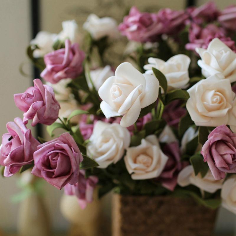 46cm Foam Artificial Flowers Rose Bride Bouquet Birthday Party Decor Faux Fake Flowers Wedding Home Decoration 5 Heads, Pink
46cm Foam Artificial Flowers Rose Bride Bouquet Birthday Party Decor Faux Fake Flowers Wedding Home Decoration 5 Heads, Pink