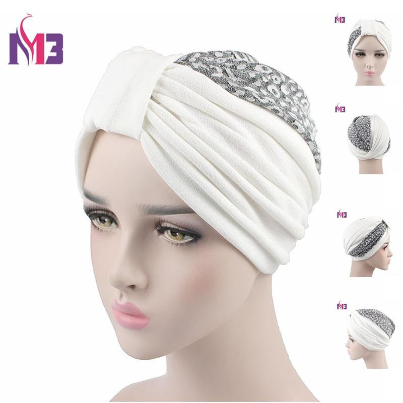 New Fashion Women Turban Asymmetric Patchwork Twist Shiny Lace Headband Headwear For Chemo Hijab Turbante Hair Accessories
New Fashion Women Turban Asymmetric Patchwork Twist Shiny Lace Headband Headwear For Chemo Hijab Turbante Hair Accessories