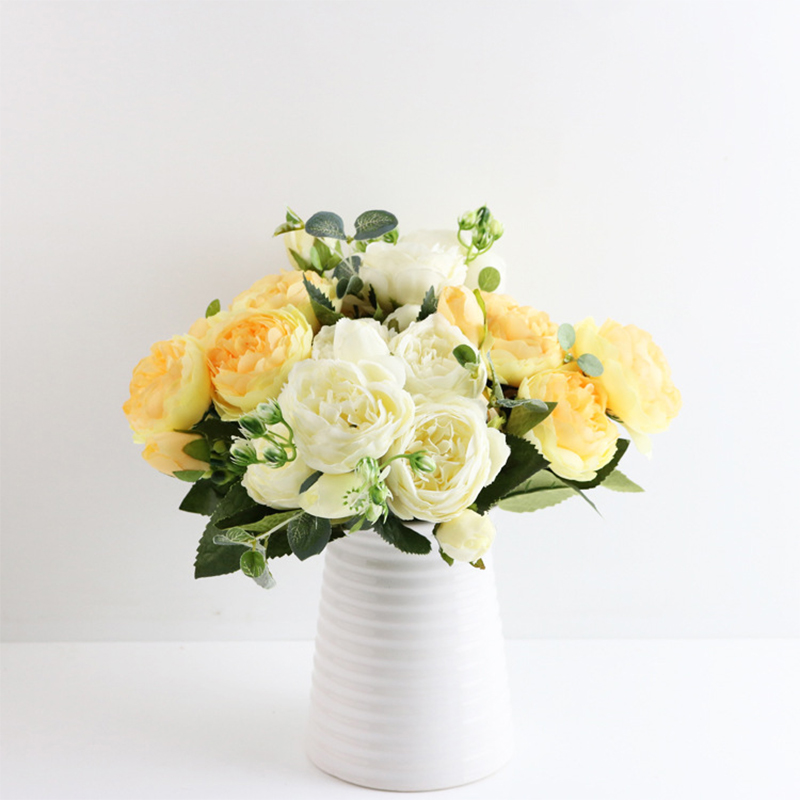 5 Head Bouquet Rose Artificial Flowers Persian Rose Flowers Wedding Home Decoration Fake Flower Party DIY Decoration, White
5 Head Bouquet Rose Artificial Flowers Persian Rose Flowers Wedding Home Decoration Fake Flower Party DIY Decoration, White
