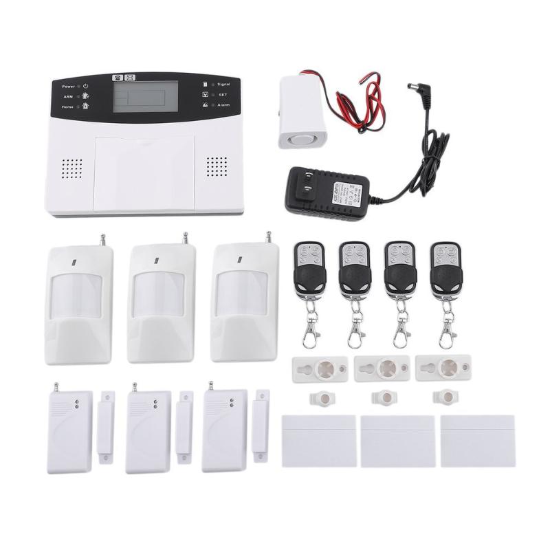 Wireless GSM Home Security Alarm System Detector Sensor Call LCD Screen Intelligent Auto Door Alarm System
Wireless GSM Home Security Alarm System Detector Sensor Call LCD Screen Intelligent Auto Door Alarm System