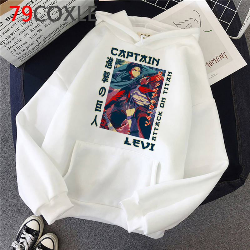 Attack on Titan Funny Anime Fashion Levi Eren Graphic Sweatshirt Warm Casual hoodies graphic Oversized clothing streetwear plus size, Black
Attack on Titan Funny Anime Fashion Levi Eren Graphic Sweatshirt Warm Casual hoodies graphic Oversized clothing streetwear plus size, Black