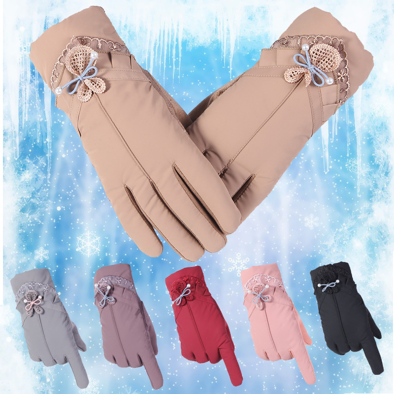 Women's Gloves Warm and Fleece Thickening Student's Lovely Wind-proof and Water-proof Touch Screen Winter Gloves
Women's Gloves Warm and Fleece Thickening Student's Lovely Wind-proof and Water-proof Touch Screen Winter Gloves
