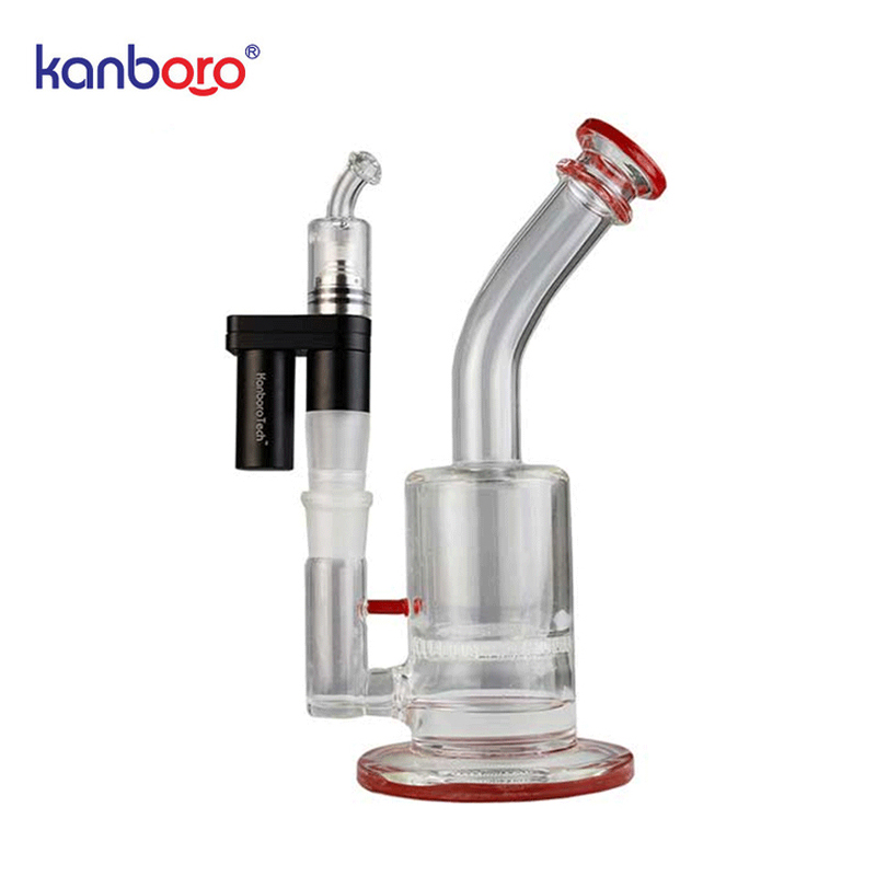 Original Kanboro Subdab Wax Oil Vaporizer with Ceramic Heating Chamber 18350 Battery Glass Bubbler Pipe Dab Rig Dry Herb Concentrate Kit, Black
Original Kanboro Subdab Wax Oil Vaporizer with Ceramic Heating Chamber 18350 Battery Glass Bubbler Pipe Dab Rig Dry Herb Concentrate Kit, Black