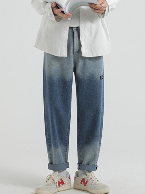 Fashion Men Jeans Loose Straight Full Length Denim Pants Casual Streetwear Baggy Jeans Black Light Blue Men Clothing DS501053
Fashion Men Jeans Loose Straight Full Length Denim Pants Casual Streetwear Baggy Jeans Black Light Blue Men Clothing DS501053