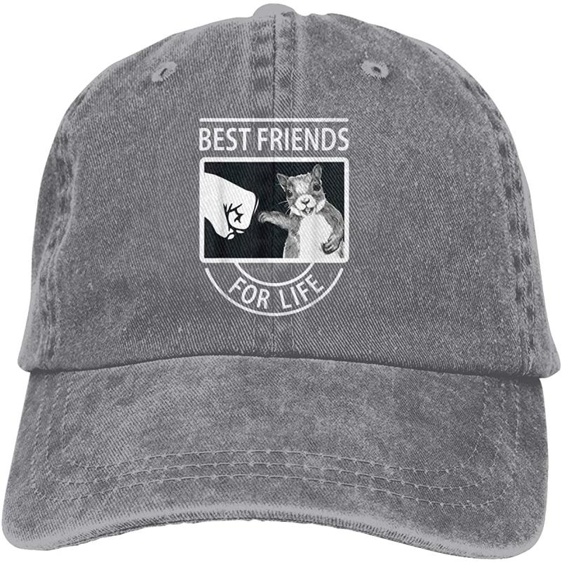 Squirrel Best Friend for Life Unisex Soft Casquette Cap Vintage Adjustable Baseball Caps, Black
Squirrel Best Friend for Life Unisex Soft Casquette Cap Vintage Adjustable Baseball Caps, Black