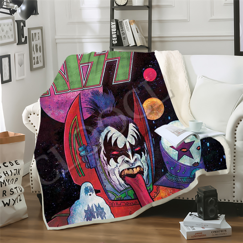 CLOOCL 2020 New Sofa Travel Youth Bedding Hip Hop Rock Band KISS 3D Print Double Layer Blankets Bedspread for Plush Blanket Sofa Quilt
CLOOCL 2020 New Sofa Travel Youth Bedding Hip Hop Rock Band KISS 3D Print Double Layer Blankets Bedspread for Plush Blanket Sofa Quilt