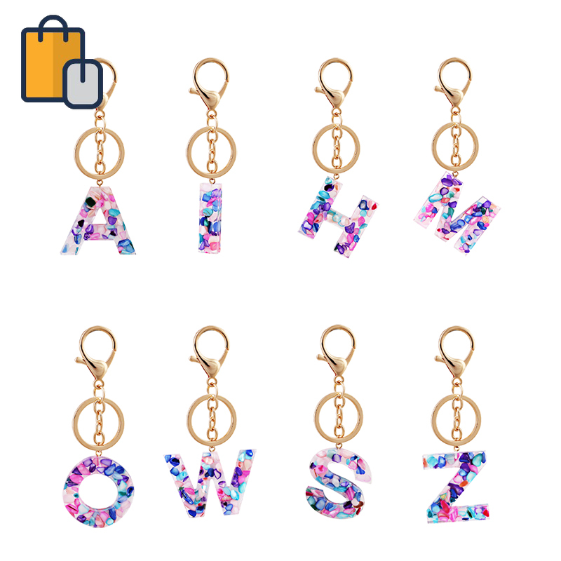 Fashion Creative Letter Pendant Temperament Key Chain Acrylic A To Z Keyrings Car Key Ring Simple Cute Party Gift
Fashion Creative Letter Pendant Temperament Key Chain Acrylic A To Z Keyrings Car Key Ring Simple Cute Party Gift