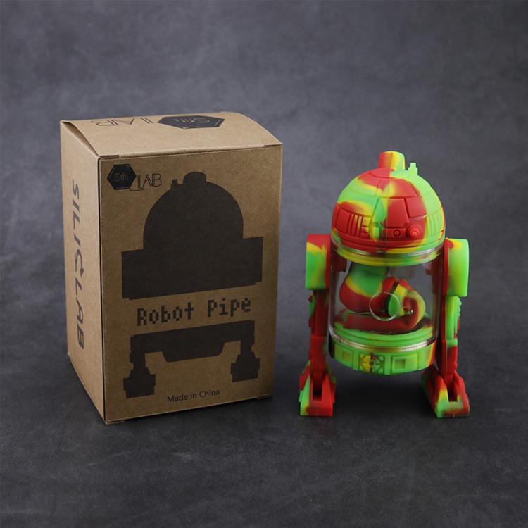 glass water bongs silicone modern robot design 14mm bowl protect case hookahs smoking pipes Siliclab packin
glass water bongs silicone modern robot design 14mm bowl protect case hookahs smoking pipes Siliclab packin