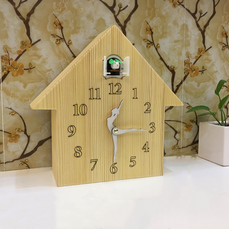 Creative Wooden Cuckoo Clock Living Room Wall Clock Bird Cuckoo Alarm Children's Room Pendant Christmas New Year Decor
Creative Wooden Cuckoo Clock Living Room Wall Clock Bird Cuckoo Alarm Children's Room Pendant Christmas New Year Decor