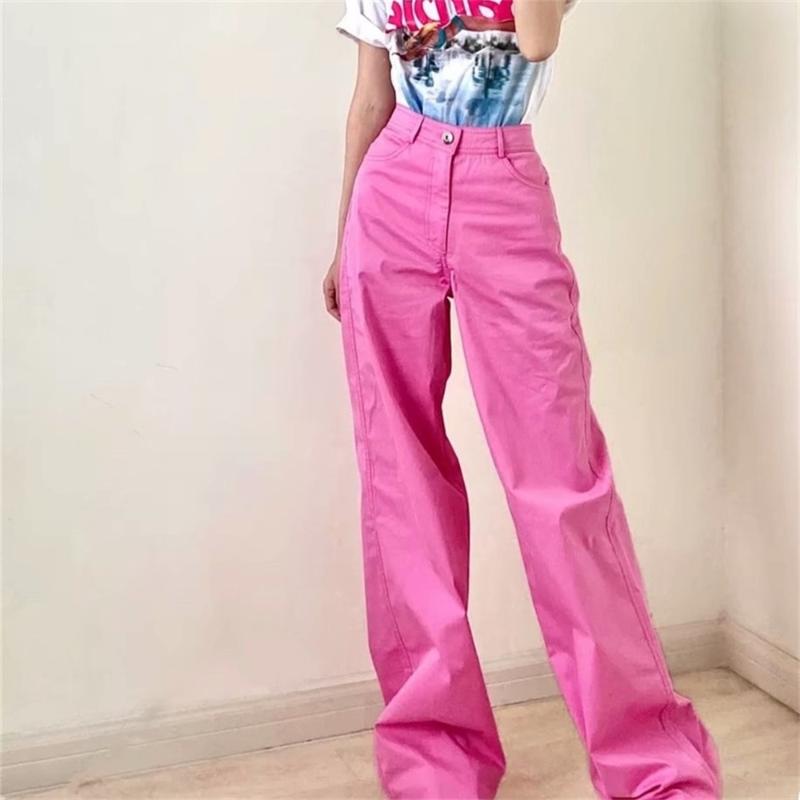 2020 autumn women new style retro drape high waist slim loose wide-leg pants straight casual pants mopping trousers, Red
2020 autumn women new style retro drape high waist slim loose wide-leg pants straight casual pants mopping trousers, Red