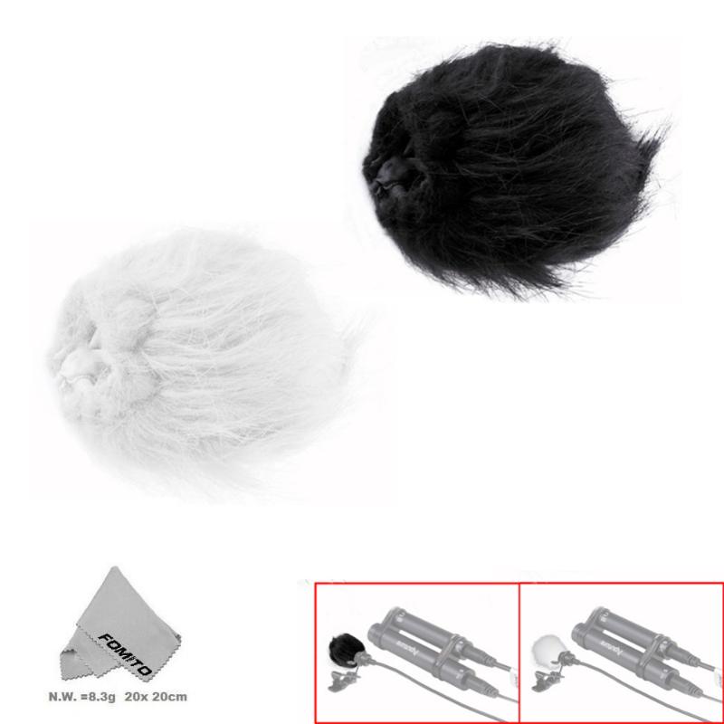 Fomito EN-10 Microphone Mic Windscreen Wind Muff for Aputure A.lav A.Lav ez Microphone-Black and White Kits
Fomito EN-10 Microphone Mic Windscreen Wind Muff for Aputure A.lav A.Lav ez Microphone-Black and White Kits