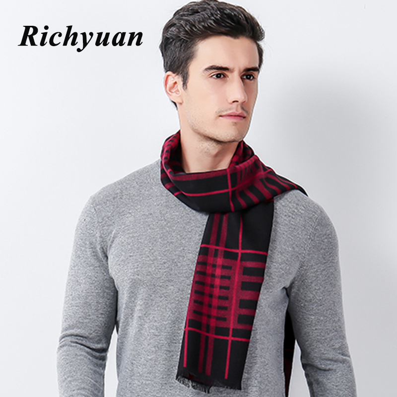 Brand Men's Winter Scarf Classic Business Warm Cashmere Plaid Scarf Soft Tassel Ethnic Shawl Wrap Winter Scarves
Brand Men's Winter Scarf Classic Business Warm Cashmere Plaid Scarf Soft Tassel Ethnic Shawl Wrap Winter Scarves