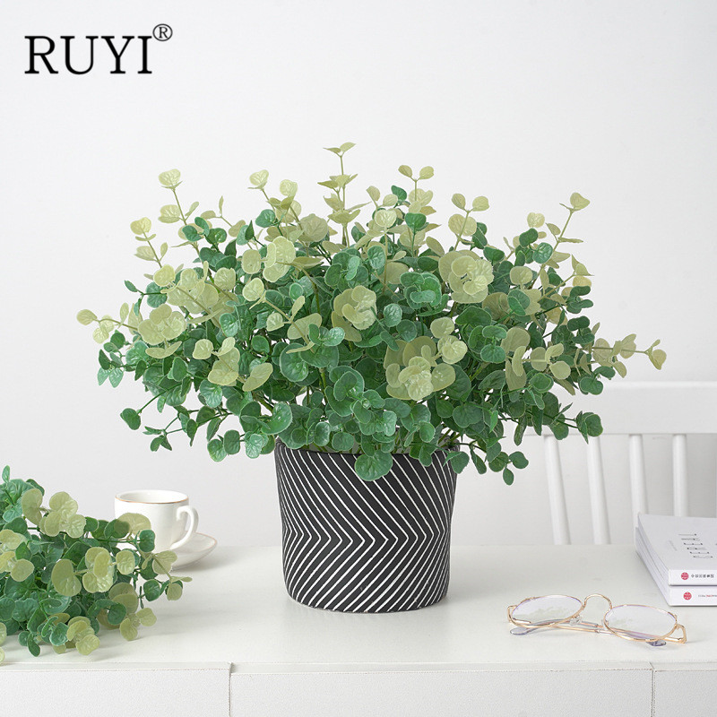 Simulation Plant Lysimachia Home Wedding Decoration Artificial Eucalyptus Green Plant Bonsai Flower Arrangement Wall
Simulation Plant Lysimachia Home Wedding Decoration Artificial Eucalyptus Green Plant Bonsai Flower Arrangement Wall