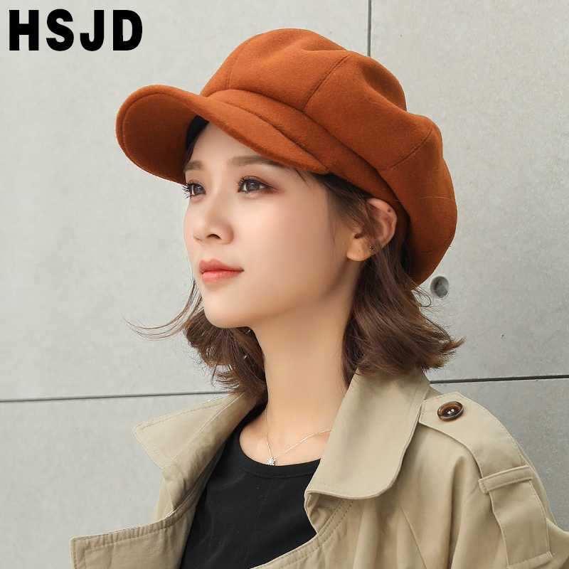 Auutmn Winter Hats for Women Solid Color Wool Octagonal Newsboy Cap Women Wool Hat Berets Stylish Artist Painter Cap Female, Pink
Auutmn Winter Hats for Women Solid Color Wool Octagonal Newsboy Cap Women Wool Hat Berets Stylish Artist Painter Cap Female, Pink