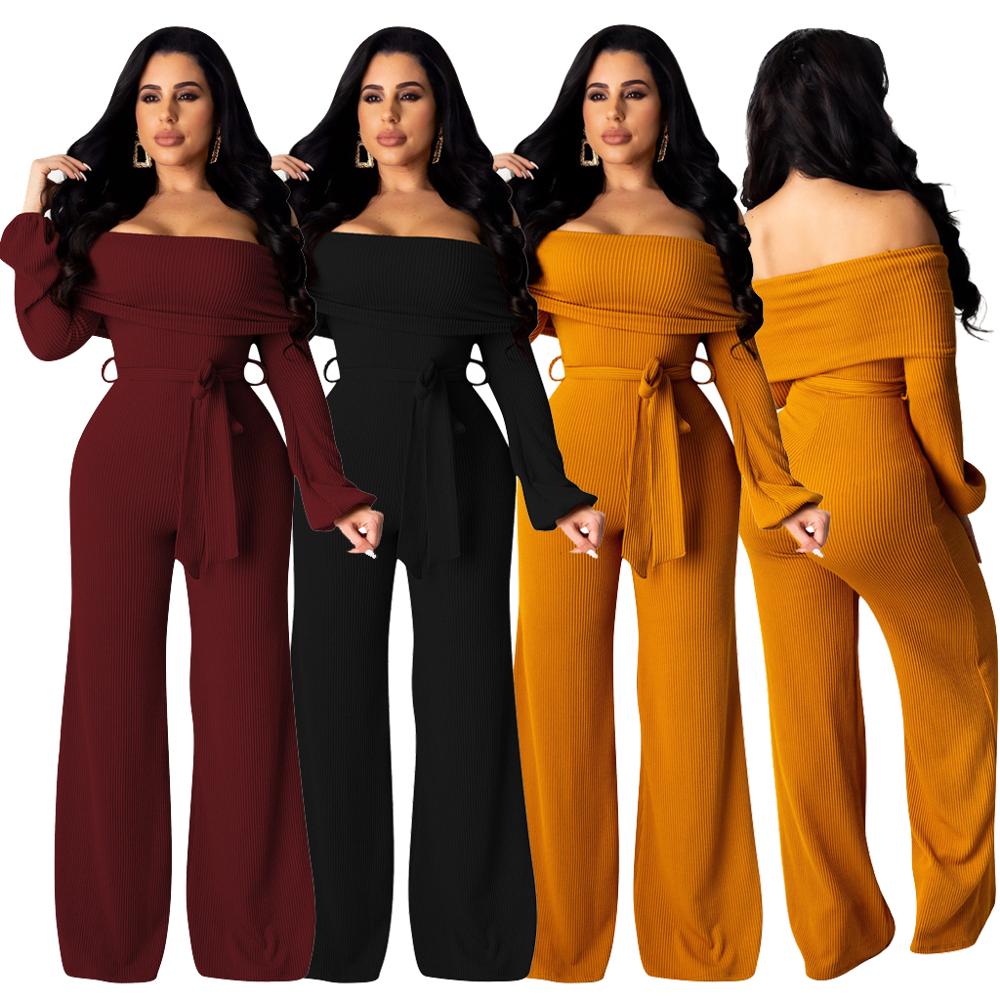 2XL Fashion Off Shoulder Sweater Jumpsuit for Women Wide Leg Winter Autumn Fall Club Nighty Evening Christmas Rompers RS00113, Burgundy
2XL Fashion Off Shoulder Sweater Jumpsuit for Women Wide Leg Winter Autumn Fall Club Nighty Evening Christmas Rompers RS00113, Burgundy