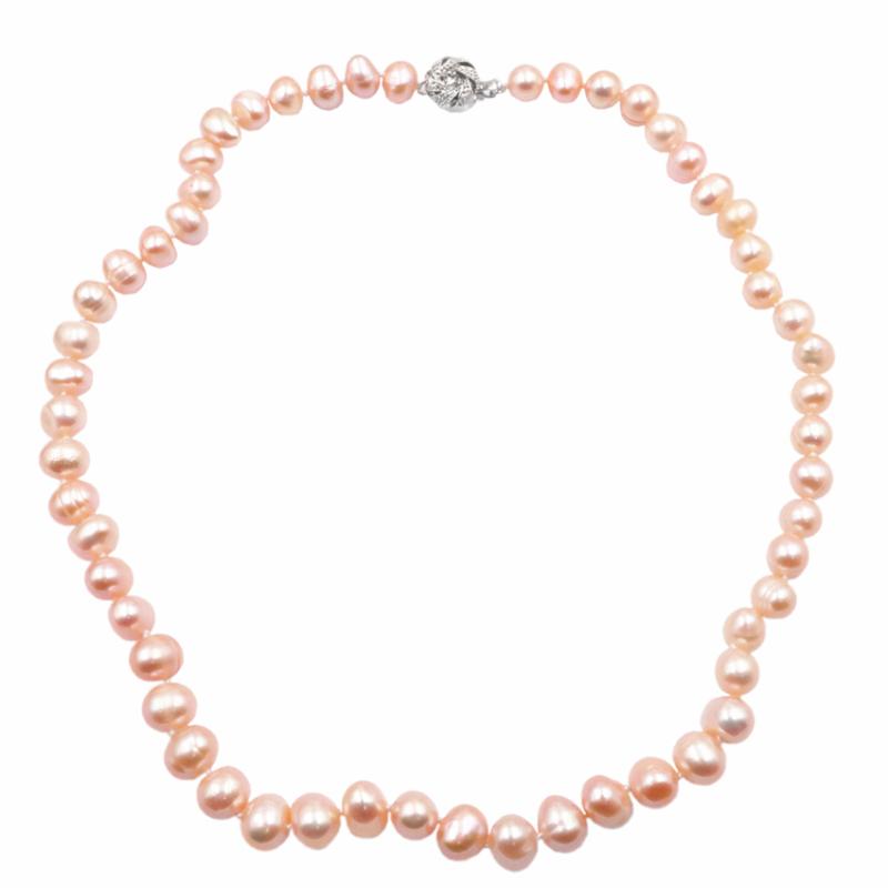 Natural Freshwater Pearl Necklace for Women Valentine's Day Gift Oyster Wish Pearls Beads Chain Choker Clavicle Jewelry 18" A754
Natural Freshwater Pearl Necklace for Women Valentine's Day Gift Oyster Wish Pearls Beads Chain Choker Clavicle Jewelry 18" A754