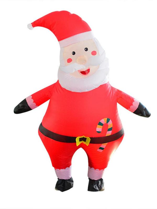 Inflatable Christmas Santa Claus Suit High Quality Waterproof Cute Funny Blow Up Costumes Cosplay Suit For Events Party Festival
Inflatable Christmas Santa Claus Suit High Quality Waterproof Cute Funny Blow Up Costumes Cosplay Suit For Events Party Festival