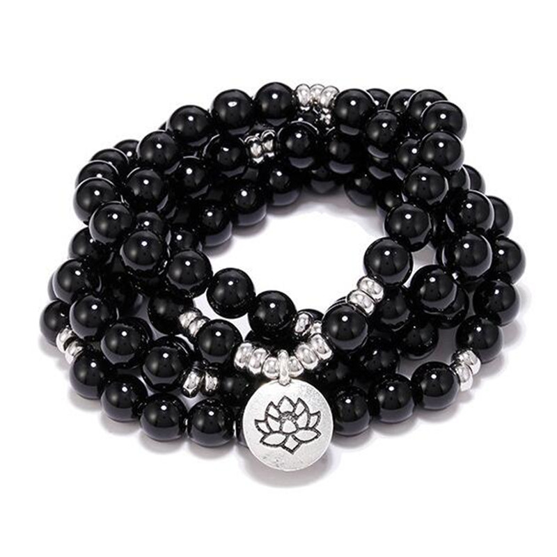 108 Prayer Beads Buddhist Wrapped Wrists Black Onyx Tree Of Life Bracelets Men Charm Bracelet For Men Lotus Buddha Yoga
108 Prayer Beads Buddhist Wrapped Wrists Black Onyx Tree Of Life Bracelets Men Charm Bracelet For Men Lotus Buddha Yoga