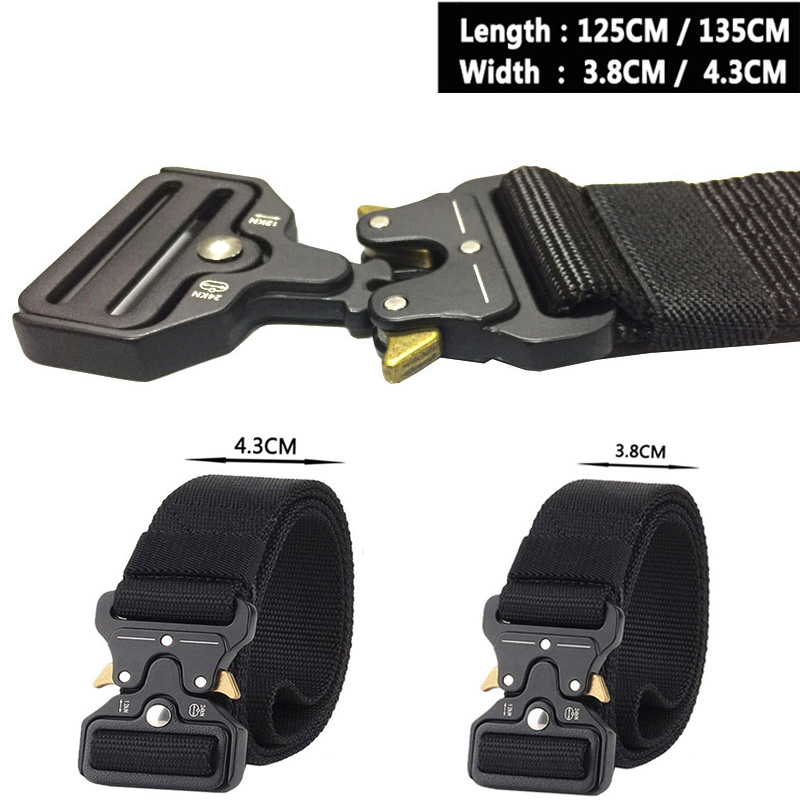 Nylon Tactical Belt Men Army Belt Combat Training Belts Knock Off Hunting Survival Waist Tactical Gear Dropship, Only 2 hooks
Nylon Tactical Belt Men Army Belt Combat Training Belts Knock Off Hunting Survival Waist Tactical Gear Dropship, Only 2 hooks