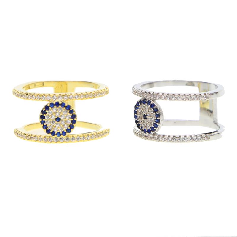 Cluster Rings Cz Blue Round Evil Eye For Women Cubic Zirconia Female Turkish Full Finger Jewelry Gifts, Golden;silver
Cluster Rings Cz Blue Round Evil Eye For Women Cubic Zirconia Female Turkish Full Finger Jewelry Gifts, Golden;silver