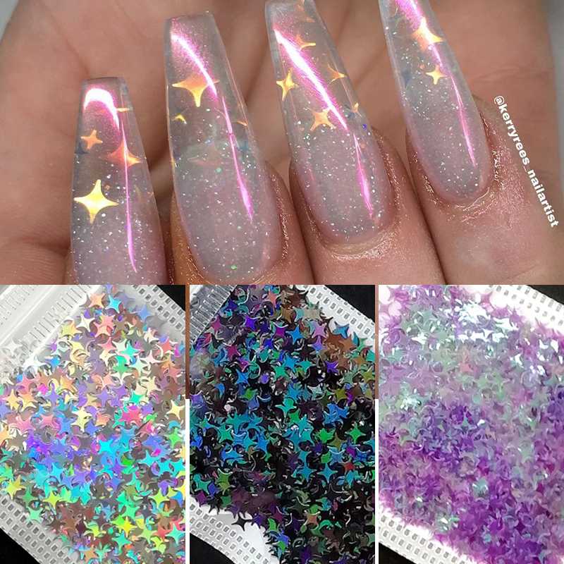 1 Bag Ultrathin Sequins Laser Star Glitter Sequins for Nail Art Decoration Body Art Painting Nail DIY Decor Accessories
1 Bag Ultrathin Sequins Laser Star Glitter Sequins for Nail Art Decoration Body Art Painting Nail DIY Decor Accessories
