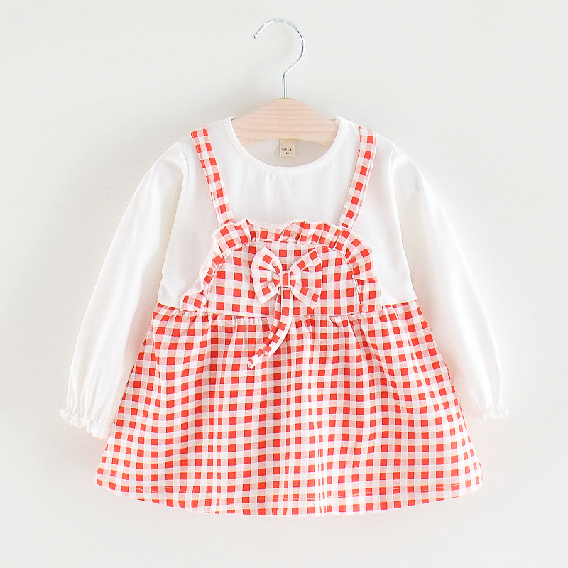Kids Clothes Girls Long Sleeves Fall Dresses Baby Bow Plaid Overalls Party Tutu Dress Children Birthday Outfits for 1-3 Years, Bk
Kids Clothes Girls Long Sleeves Fall Dresses Baby Bow Plaid Overalls Party Tutu Dress Children Birthday Outfits for 1-3 Years, Bk