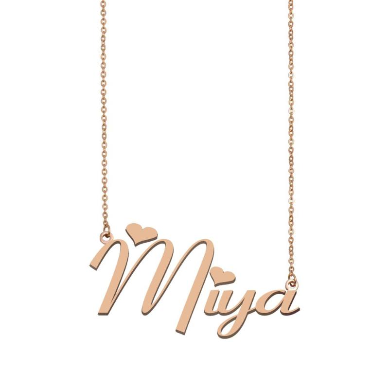 Miya Name Necklace , Custom Name Necklace for Women Girls Best Friends Birthday Wedding Christmas Mother Days Gift
Miya Name Necklace , Custom Name Necklace for Women Girls Best Friends Birthday Wedding Christmas Mother Days Gift
