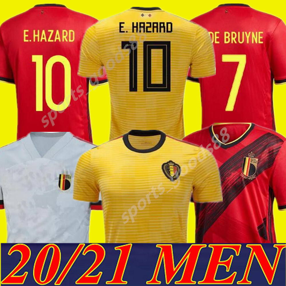 2020 Belgium Home away LUKAKU HAZARD KOMPANY DE BRUYNE MERTENS Soccer Jersey 2021 Adult man and kids kit sports football shirt, Black;yellow
2020 Belgium Home away LUKAKU HAZARD KOMPANY DE BRUYNE MERTENS Soccer Jersey 2021 Adult man and kids kit sports football shirt, Black;yellow