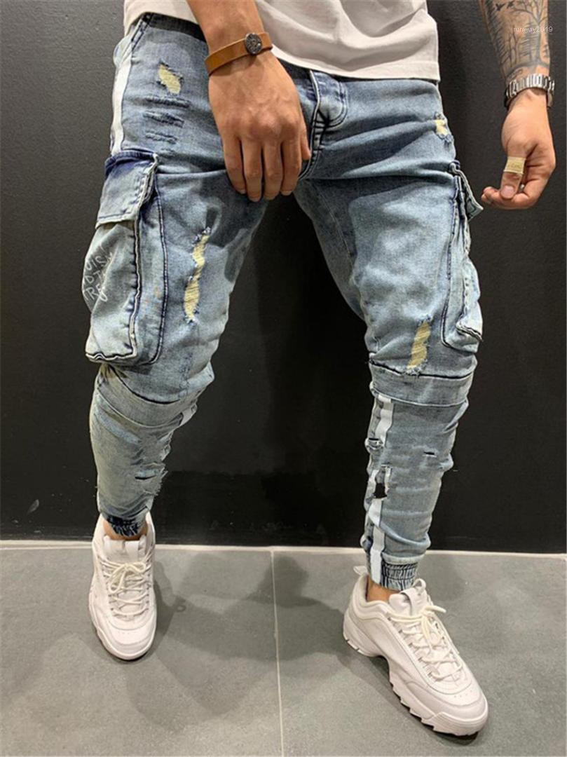 Man Holes Big Pockets Slim Mens Jeans Casual Regular Blue Mens Pencil Pants Designer Jeans for
Man Holes Big Pockets Slim Mens Jeans Casual Regular Blue Mens Pencil Pants Designer Jeans for