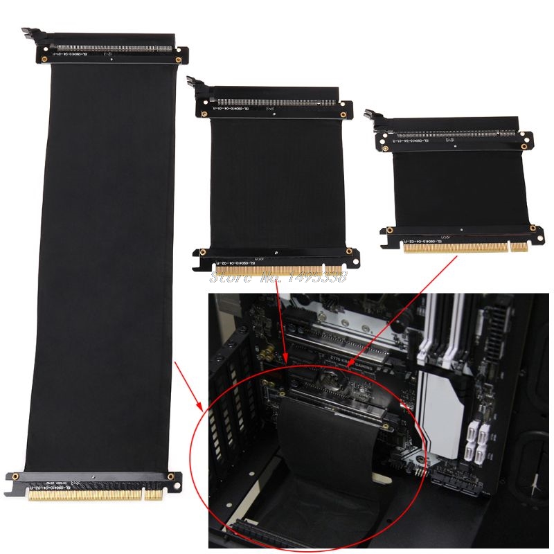 5/10/30/40/50cm High Speed PC Graphics Cards PCI Express 3.0 16x Flexible Cable Riser Card Extension Port Adapter for GPU Q09
5/10/30/40/50cm High Speed PC Graphics Cards PCI Express 3.0 16x Flexible Cable Riser Card Extension Port Adapter for GPU Q09