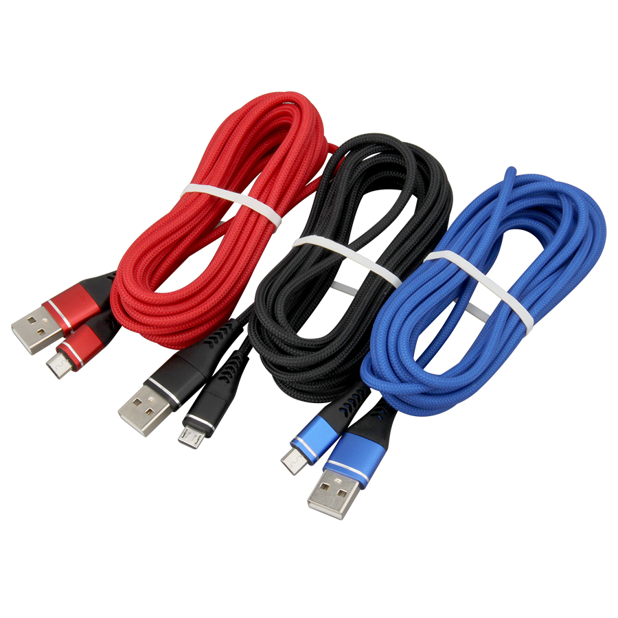 Micro USB Cable Type C Fast Charger 1m 2m 3m High Speed Charging Data Line Cord For Android Cellphone, Mixed color
Micro USB Cable Type C Fast Charger 1m 2m 3m High Speed Charging Data Line Cord For Android Cellphone, Mixed color