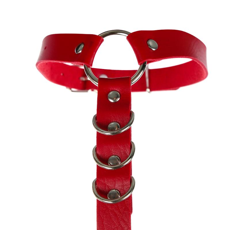 Sexy Women PU Leather Waist Leg Thigh Suspenders Garter Belt Strap Body Leg Ring Belt Gothic Strap Waist Thigh Suspenders