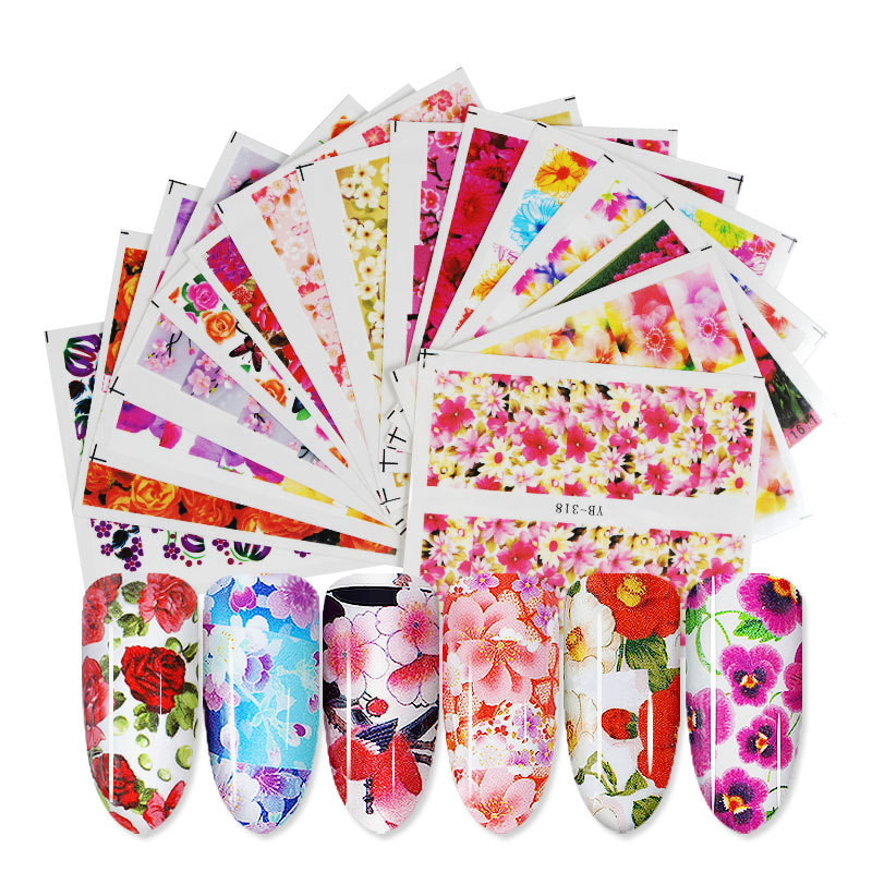 50pcs/30pcs Black Flower Nail Art Sticker Decal Hollow Watercolor Flower Design 3D Water Transfer Manicure Slider Decoration
50pcs/30pcs Black Flower Nail Art Sticker Decal Hollow Watercolor Flower Design 3D Water Transfer Manicure Slider Decoration
