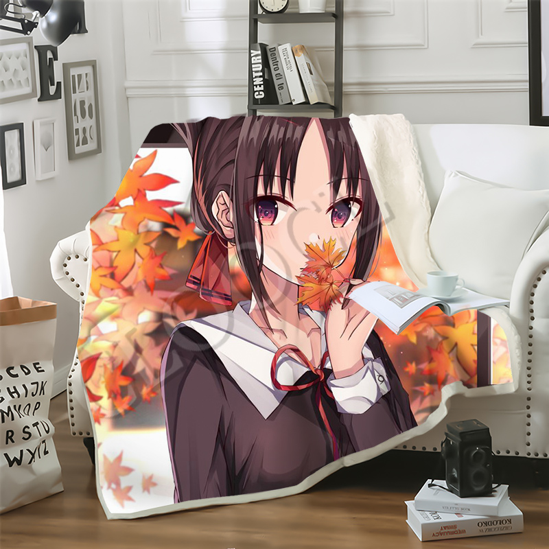 Animes Kaguya Sama Love Is War Blanket 3D Print Double Layer Casual Sofa Youth Bedding Throw Blankets
Animes Kaguya Sama Love Is War Blanket 3D Print Double Layer Casual Sofa Youth Bedding Throw Blankets