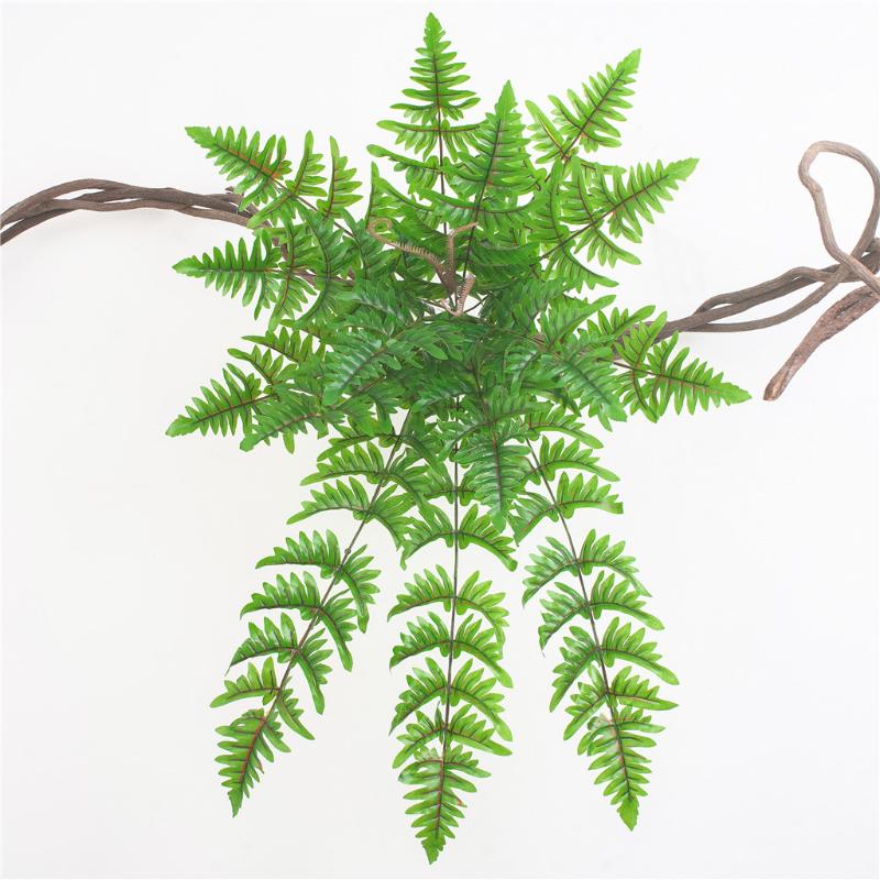 Artificial Persian Phoenix-tail Fern Wall Hanging 18 Leaf Persian Grass Green Simulation Plant Home Wedding Shop Decoration
Artificial Persian Phoenix-tail Fern Wall Hanging 18 Leaf Persian Grass Green Simulation Plant Home Wedding Shop Decoration