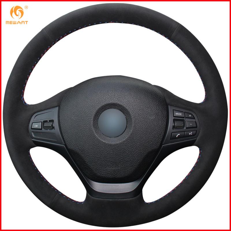 MEWANT Black Suede Car Steering Wheel Cover for F30 316i 320i 328i Interior Accessories Parts
MEWANT Black Suede Car Steering Wheel Cover for F30 316i 320i 328i Interior Accessories Parts