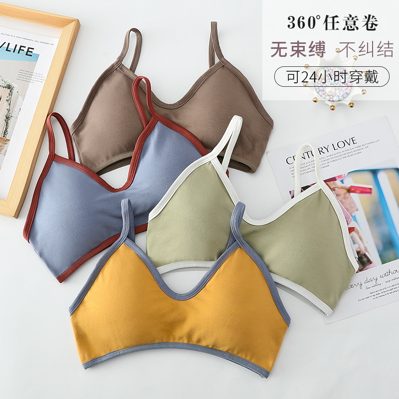 fashion Contrasting Color French women Beautiful Back Strapless push up Bra women Underwear sexy lingerie bralette wireless, Yellow
fashion Contrasting Color French women Beautiful Back Strapless push up Bra women Underwear sexy lingerie bralette wireless, Yellow