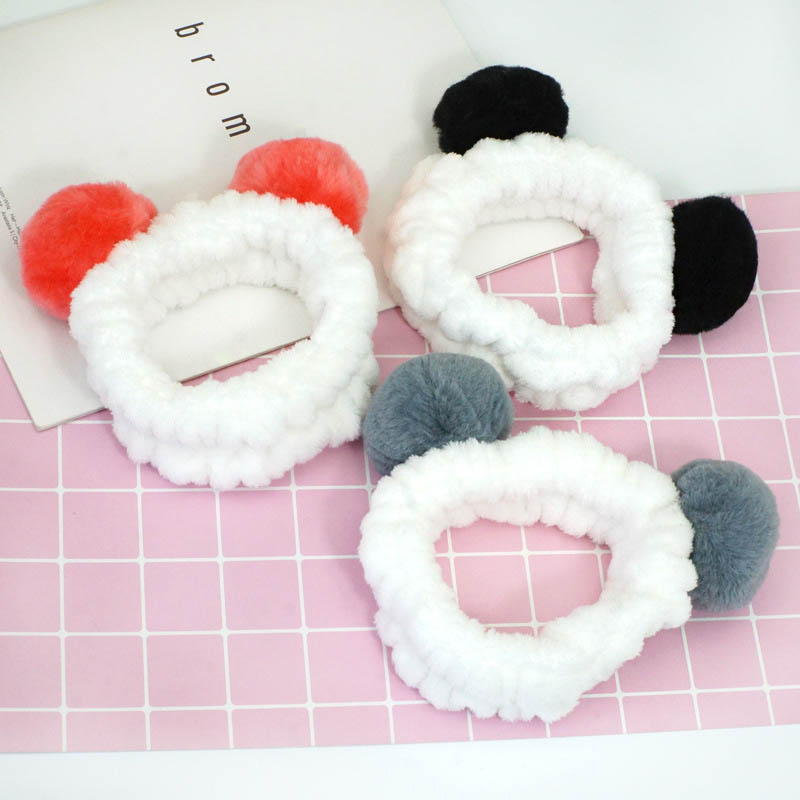 Soft Coral Fleece Cute Panda Ear Stretch Headband Girl Wash Makeup Mask Hair Bands Head Wraps Women Headwear Hair Accessories
Soft Coral Fleece Cute Panda Ear Stretch Headband Girl Wash Makeup Mask Hair Bands Head Wraps Women Headwear Hair Accessories