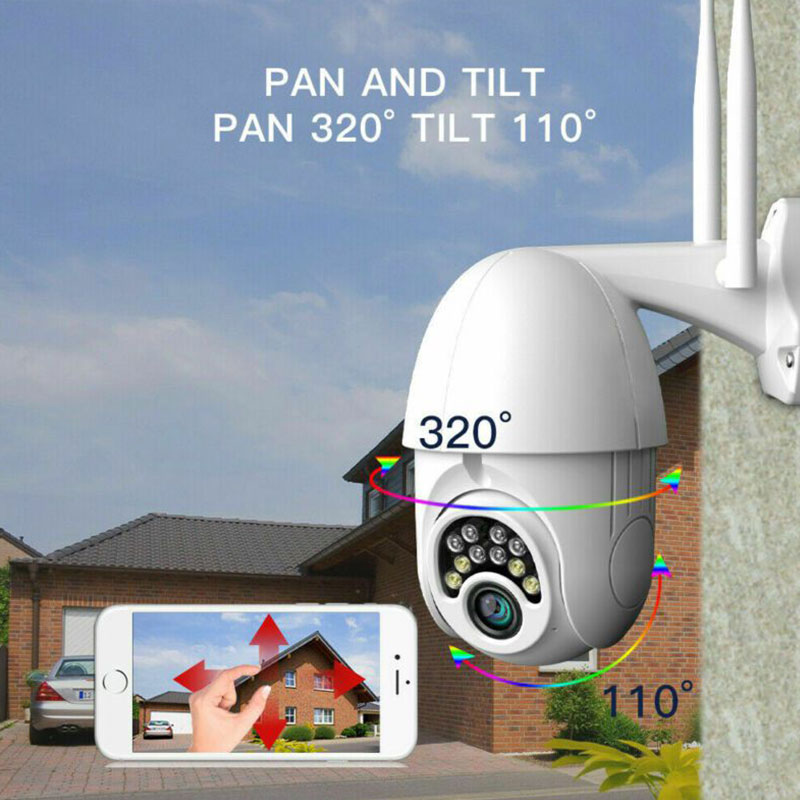 360-degree Panoramic Ciew Smart Practical Monitor Wireless WiFi Connection Camera Outdoors Waterproof 1080p Dome Camera
360-degree Panoramic Ciew Smart Practical Monitor Wireless WiFi Connection Camera Outdoors Waterproof 1080p Dome Camera