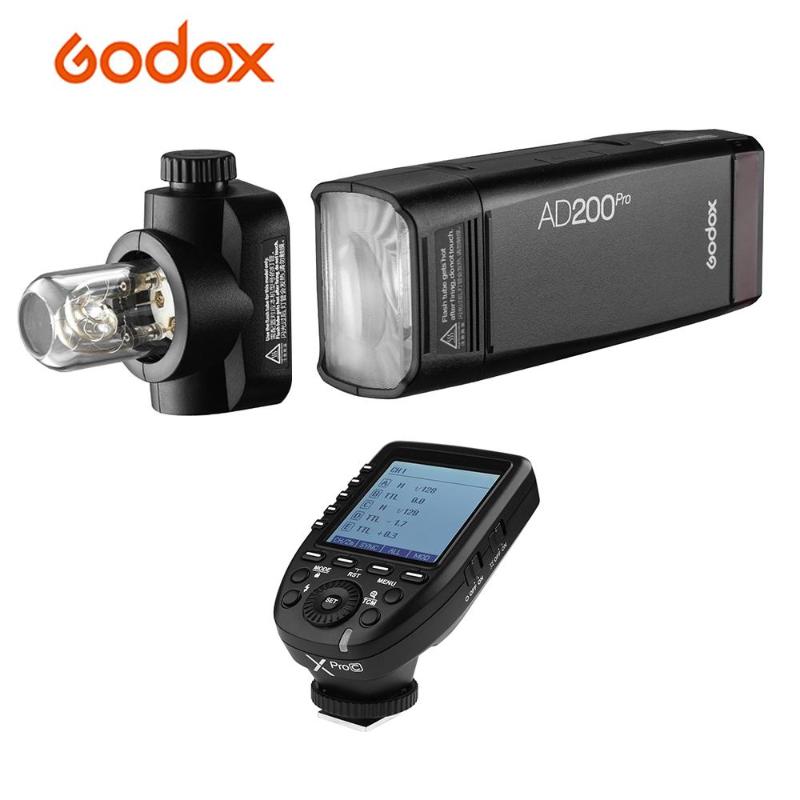 Godox AD200Pro Pocket Flash Portable WirelessL Flash with Head with Xpro-C E-TTL II Trigger for EOS Cameras
Godox AD200Pro Pocket Flash Portable WirelessL Flash with Head with Xpro-C E-TTL II Trigger for EOS Cameras