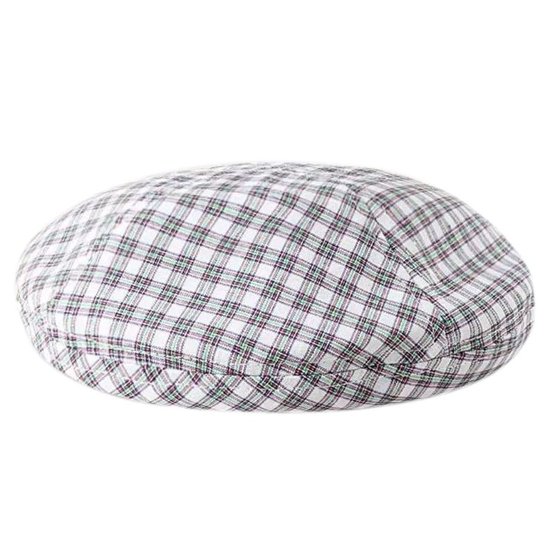 British Style Women Girls Summer Retro Beret Cap Vintage Plaid Gird Printed Cotton Adjustable Casual French Painter Beanie Hat, Blue
British Style Women Girls Summer Retro Beret Cap Vintage Plaid Gird Printed Cotton Adjustable Casual French Painter Beanie Hat, Blue