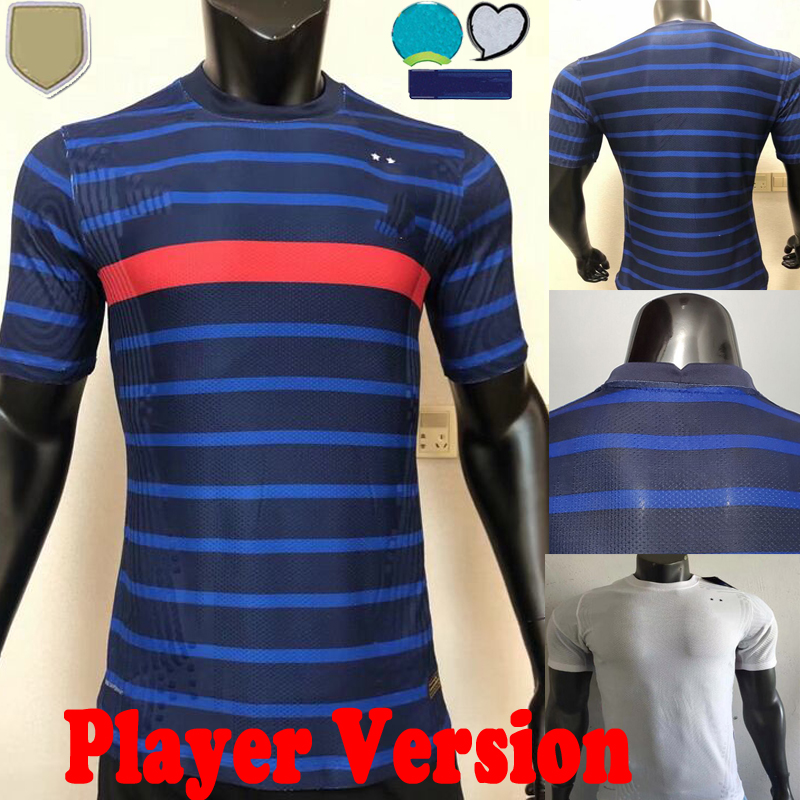 2021 Player Version BENZEMA Francia MBAPPE POGBA S-2XL Soccer Jersey 20 21 GRIEZMANN VARANE HERNANDEZ Kits Football Shirt Kante maillot de foot 2022, 20 21 player version 4 patch
2021 Player Version BENZEMA Francia MBAPPE POGBA S-2XL Soccer Jersey 20 21 GRIEZMANN VARANE HERNANDEZ Kits Football Shirt Kante maillot de foot 2022, 20 21 player version 4 patch