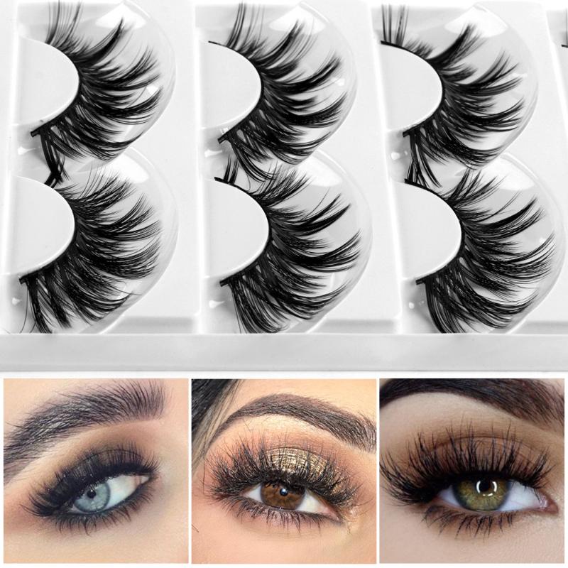 5 Pairs 5D Mink Hair False Eyelashes Wispy Full Volume Natural Long Eyelashes Extension Beauty Makeup Tools Handmade
5 Pairs 5D Mink Hair False Eyelashes Wispy Full Volume Natural Long Eyelashes Extension Beauty Makeup Tools Handmade