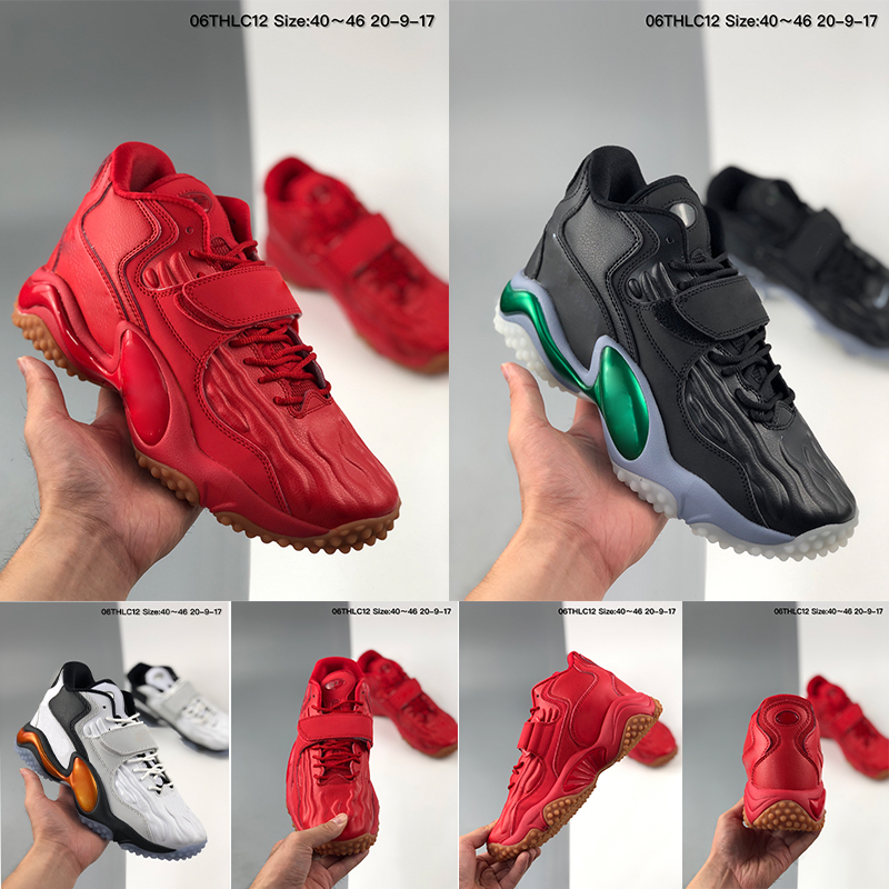 Barry Sanders Zooms Turf Jet 97ss Black Metallic Gold White Grey Full Red Gum Mens Youth Basketball Shoes Mens Sneakers, Color 8
Barry Sanders Zooms Turf Jet 97ss Black Metallic Gold White Grey Full Red Gum Mens Youth Basketball Shoes Mens Sneakers, Color 8