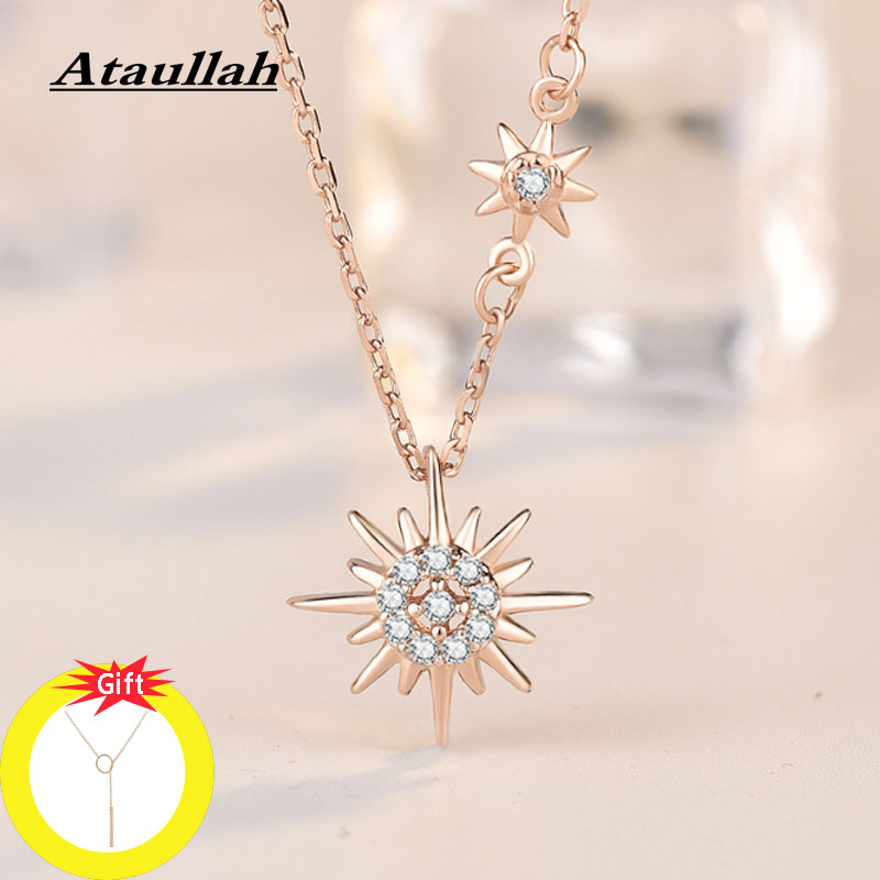 Ataullah Dazzling Sun Necklace 925 Sterling Silver Necklaces Collar Chain Jewelry for Woman Girl Birthday Party Gift NW063
Ataullah Dazzling Sun Necklace 925 Sterling Silver Necklaces Collar Chain Jewelry for Woman Girl Birthday Party Gift NW063