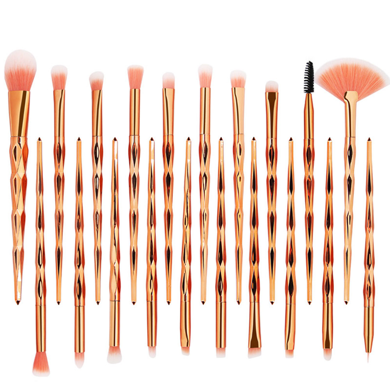 Diamond 20Pcs/Kit Makeup Brushes Set Powder Eye Shadow Foundation Blend Blush Lip Cosmetic Beauty Soft Make Up Brush Tool
Diamond 20Pcs/Kit Makeup Brushes Set Powder Eye Shadow Foundation Blend Blush Lip Cosmetic Beauty Soft Make Up Brush Tool